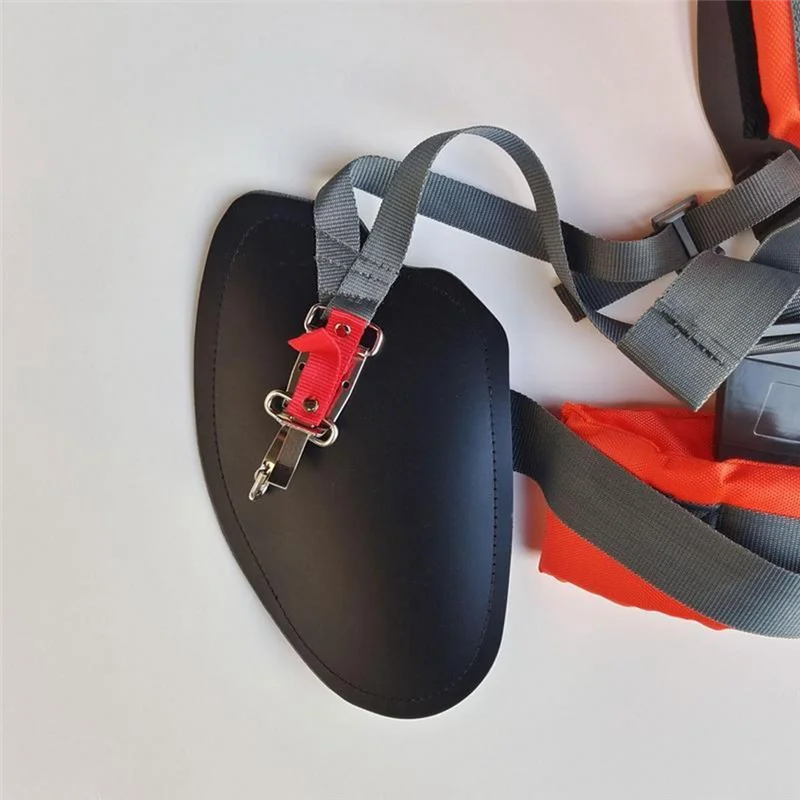 A69elabor Saving Grass Trimmer Adjustable Harness Strap Lawn Mower Double Shoulder Strap Increase Mower Shoulder Strap