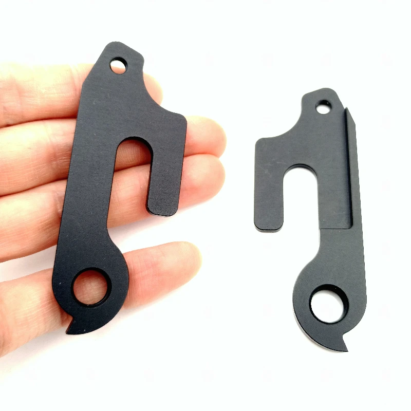 2pc CNC Folding Bicycle parts Rear Derailleur Hanger For Brompton Mount Tail Hook Brompon Gravel carbon mountain bike frame 29er