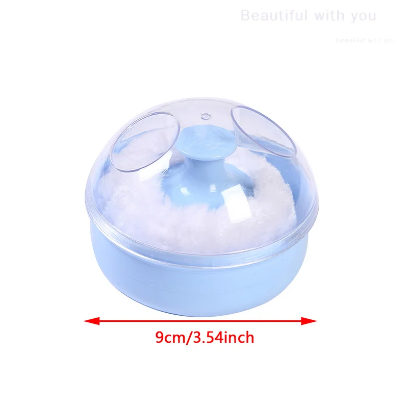 Dry Powder Puff Powder Puff With Box Baby Soft Face Body Cosmetic Powder Puff Talcum Powder Sponge Box Case Container