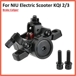 Disc Brake Caliper For Niu KQi3 KQi2 Electric Scooter Front Wheel Aluminum Alloy Hydraulic Include Brake Pads Replacement Parts