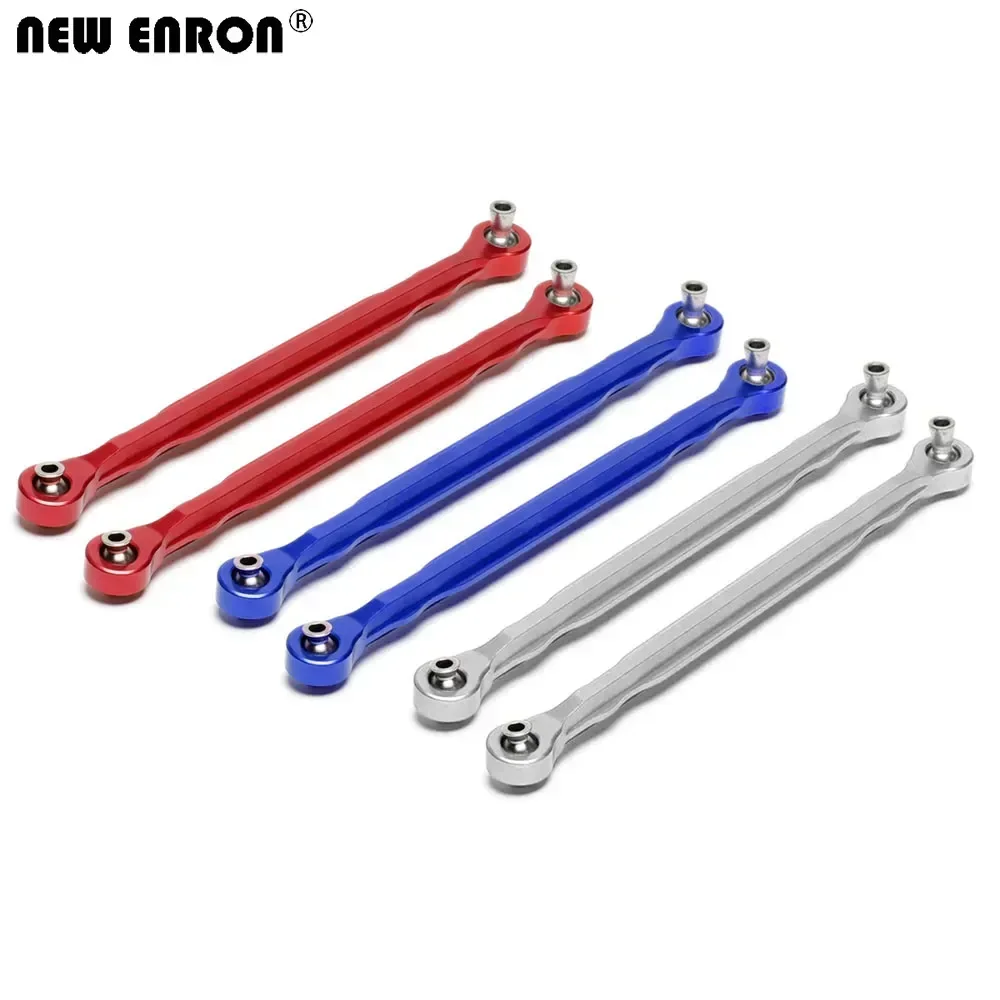 CNC Alloy Front Servo Steering Rods Toe Links Left & Right 7748 for RC Car 1/5 Traxxas X-Maxx 77076-4 77086-4