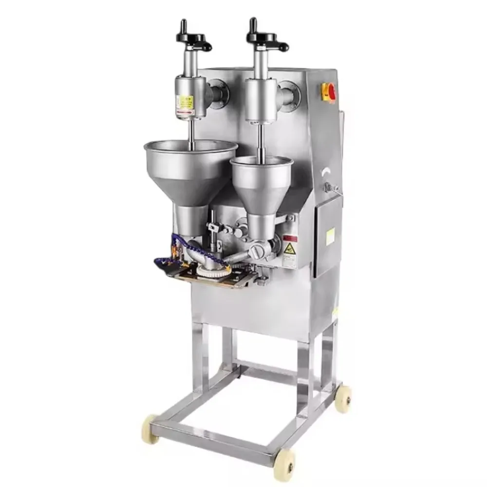 Professional Stainless Steel Meatball Maker Commercial Beef Crab Stuffed Meatball Making Machine
