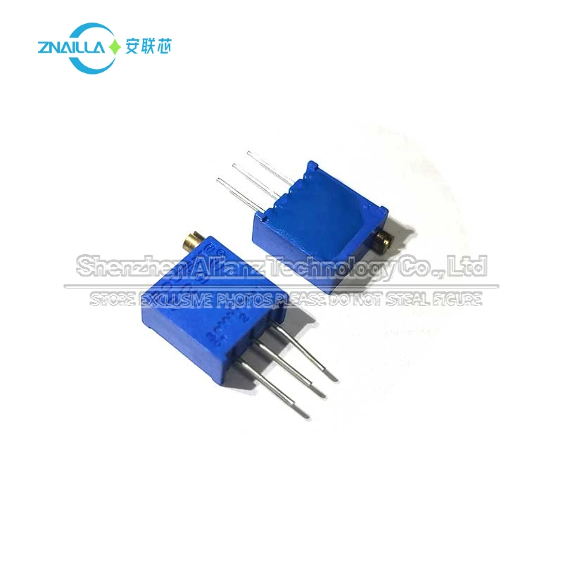 10pcs 3296W-1-104 3296W-1-104LF 100K ±10% ±100ppm/°C potentiometer precision adjustable resistor