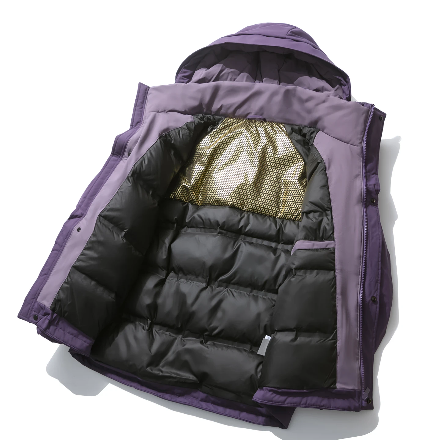 Graphene Heat Reflection Technology down Jacket Men's Winter Coat Seamless Heat Locking Duck down Anti-Seasonal Ultra-Thick