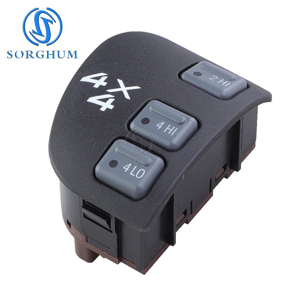 Car 4X4 4WD Transfer Switch Button 15037124 For 1998 1999 2000 2001 02 03 04 05 Chevy S10 Blazer GMC Sonoma Jimmy SW2171 901-061