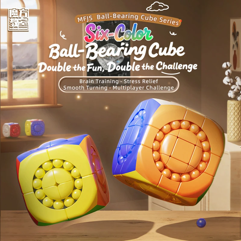 

Серия скоростных кубиков MoYu MFJS Ball Bearing Cube 2x2 3x3, головоломки, игрушки, кубик Рубика, подарок для детей