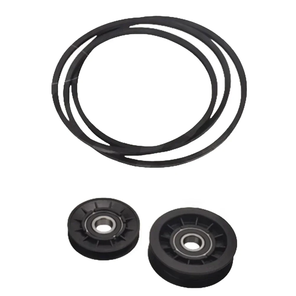 

Replace GX20006 GX20286 GX20287 Idler Pulley Drive Belt Kit For 1760097 AM103019 89 Inches Belt Lawn Mower Parts