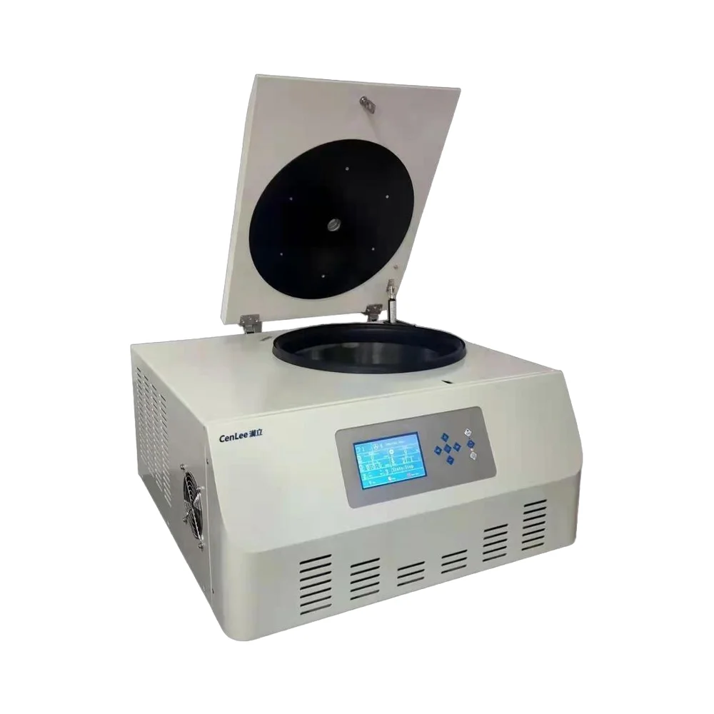 TDL5M 4X250 Настольная низкоскоростная поворотная горизонтальная центрифуга с охлаждением