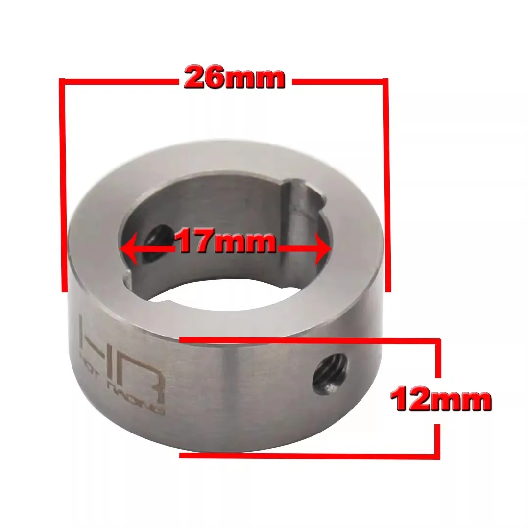 HR Out Drive Cup Stainless Steel Reinforcement Ring for Traxxas X-Maxx 6S 8S XRT