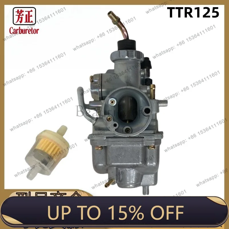 LSTTR125 Motorcycle Carburetor Parts for TTR125E TTR125LE Engine Parts