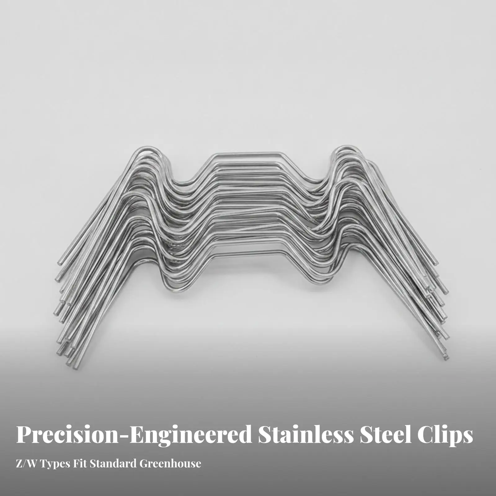 Greenhouse Glass Panel Clip Stainless Steel Fastener for Replacement Hardware Polycarbonate Greenhouse Fixing