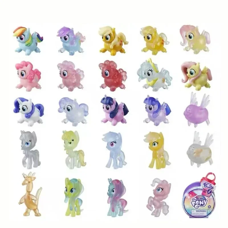 Hasbro My Little Pony Magic Bottle Blind Box Doll Toys Twilight Sparkle Rainbow Dash Anime Figure Model Collect Ornaments