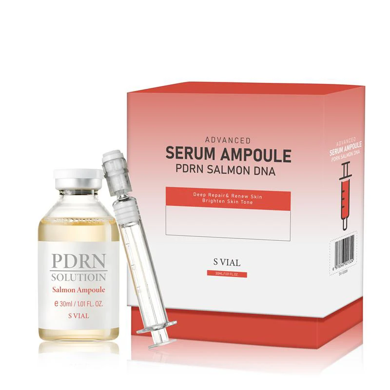 PDRN Salmon DNA Serum Ampoule Advanced Skincare Deep Repair Renew Brighten Tone Strengthen Barrier Firming Face Essence Korean