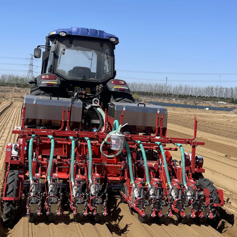 10 Row 12 Rows 16 Rows Precision Seeder Vacuum Seeding Machine Precise Planting Air Suction Seeds Sowing Machine