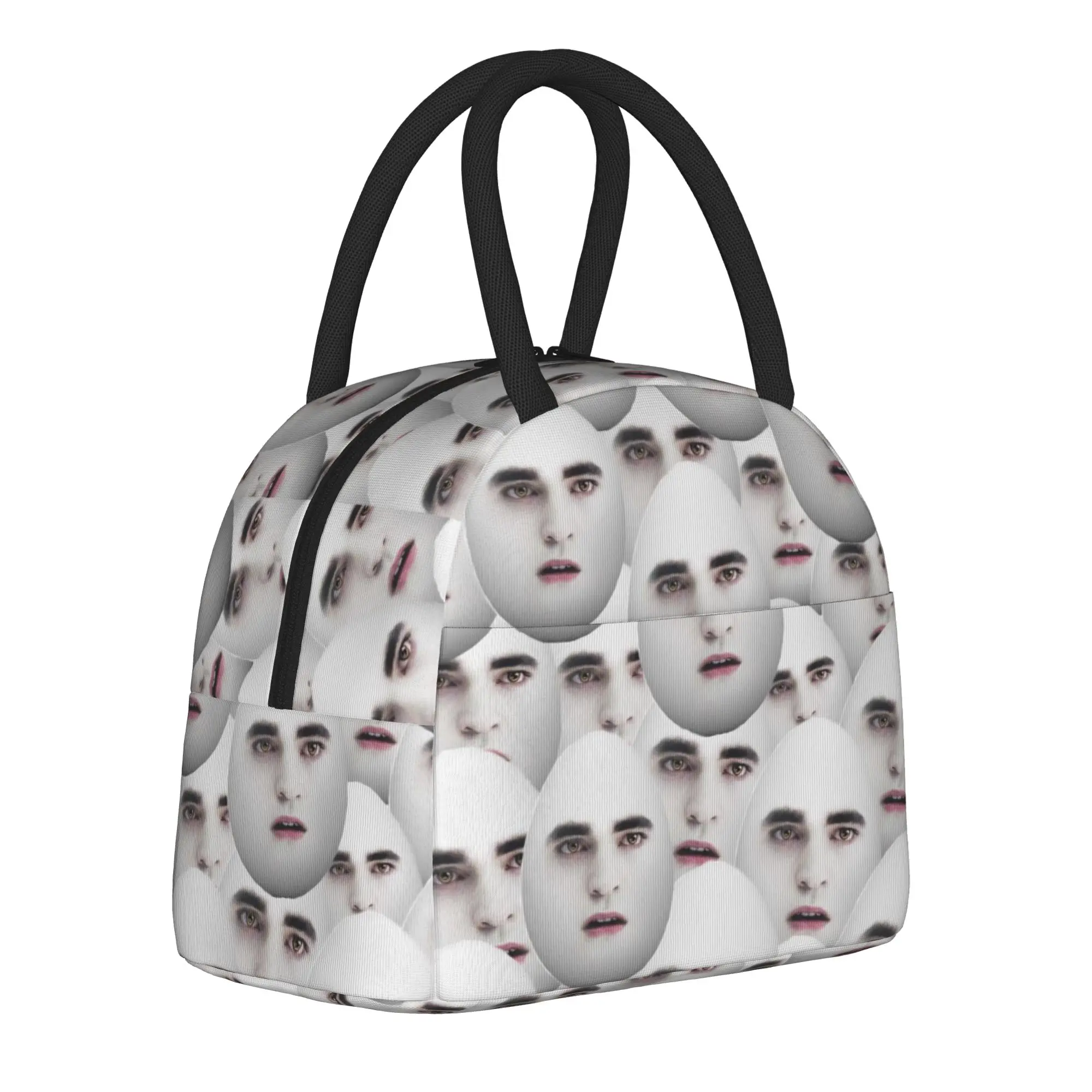 Twilight Edwards Cullen Insulated Lunch Bag Men Women Food Container Bags Portable Thermal Cooler Lunch Boxes For School Office