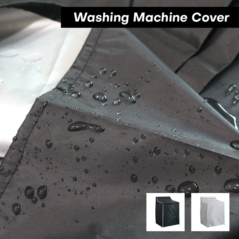 Waterproof And Sun Washing Machine Cover Laundry Drying Machine Durable Automatic Protection Easy Fit Universal Protector