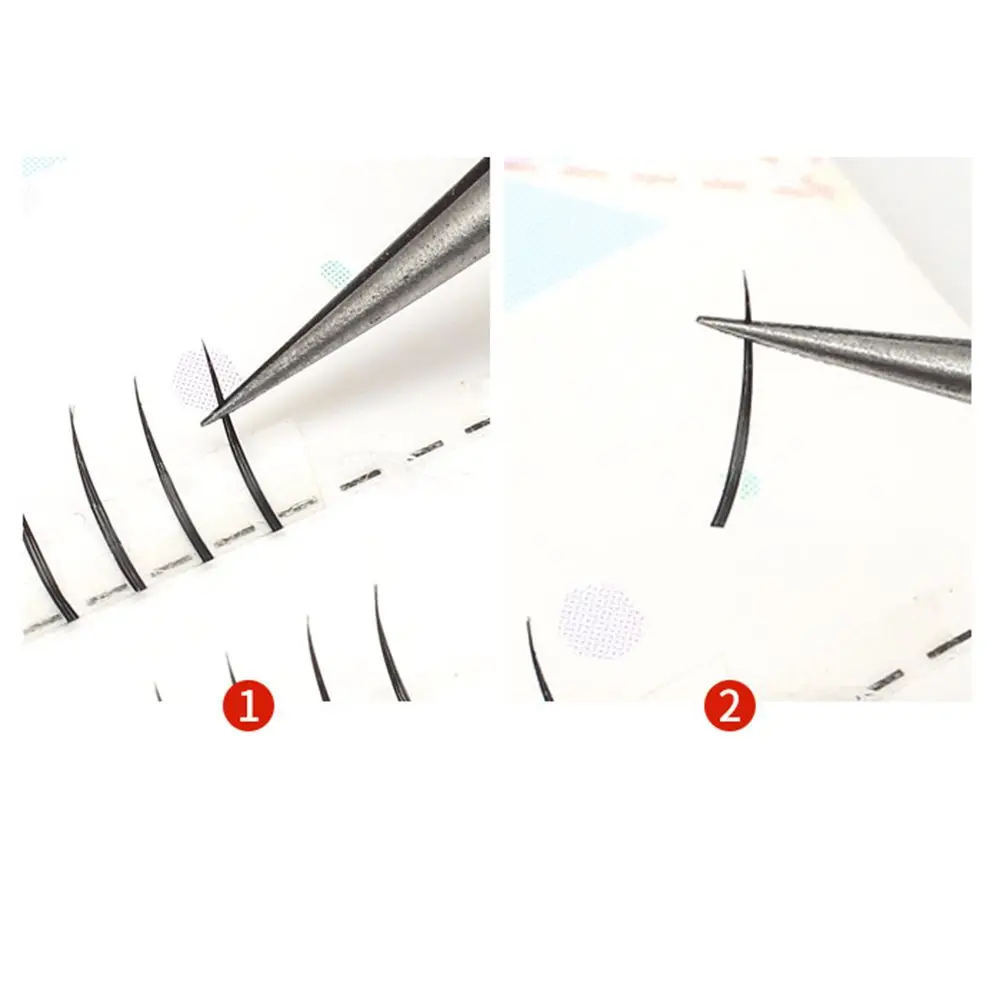 Outil greffage de cils cils à grappe unique cils de fée inférieurs individuels Extension de cils inférieurs faux cils