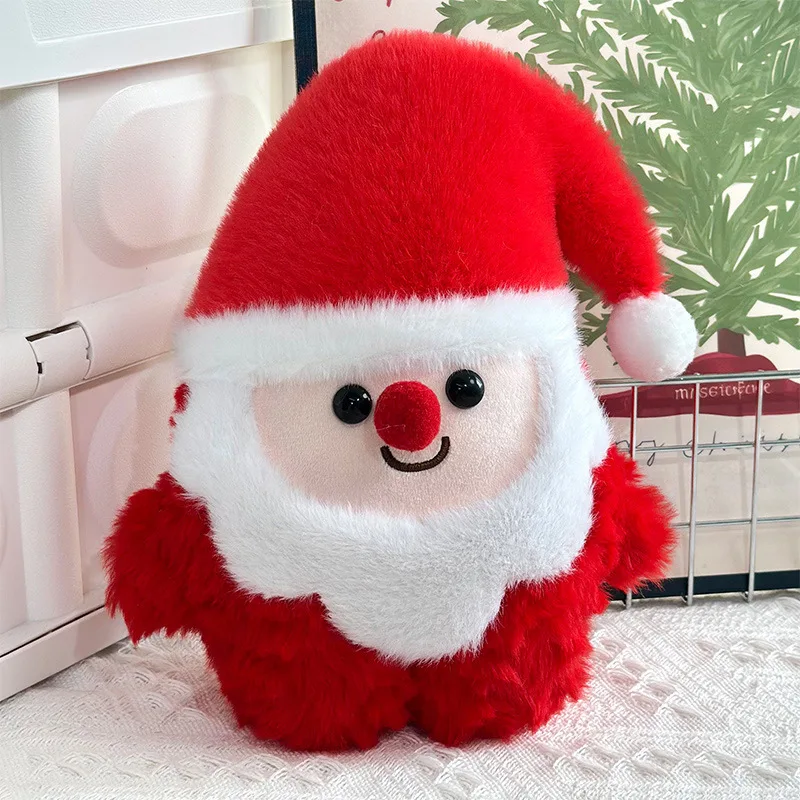 

20 см новая плюшевая кукла Санта-Клауса, рождественское украшение, кукла, подарок на канун Рождества
