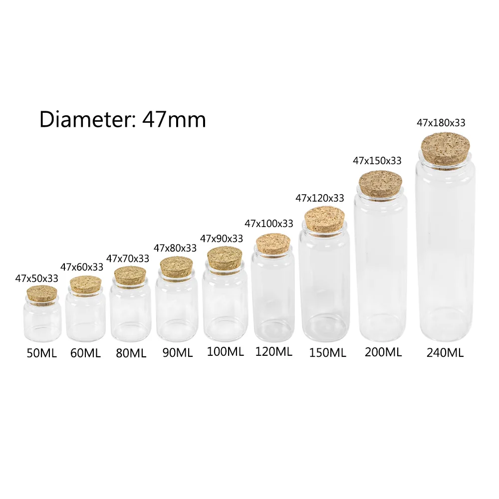 

Wedding Holiday Party Decoration Present Bottle Refillable Empty Eco-Friendly Vials Festival Gifts Jars 24Pcs