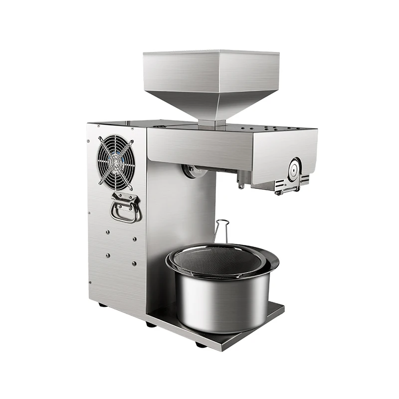 

//For Commercial Peanut White Sesame Soybean Sunflower Seeds Automatic Oil Press Hot Cold Seeds Oil Extraction Machine