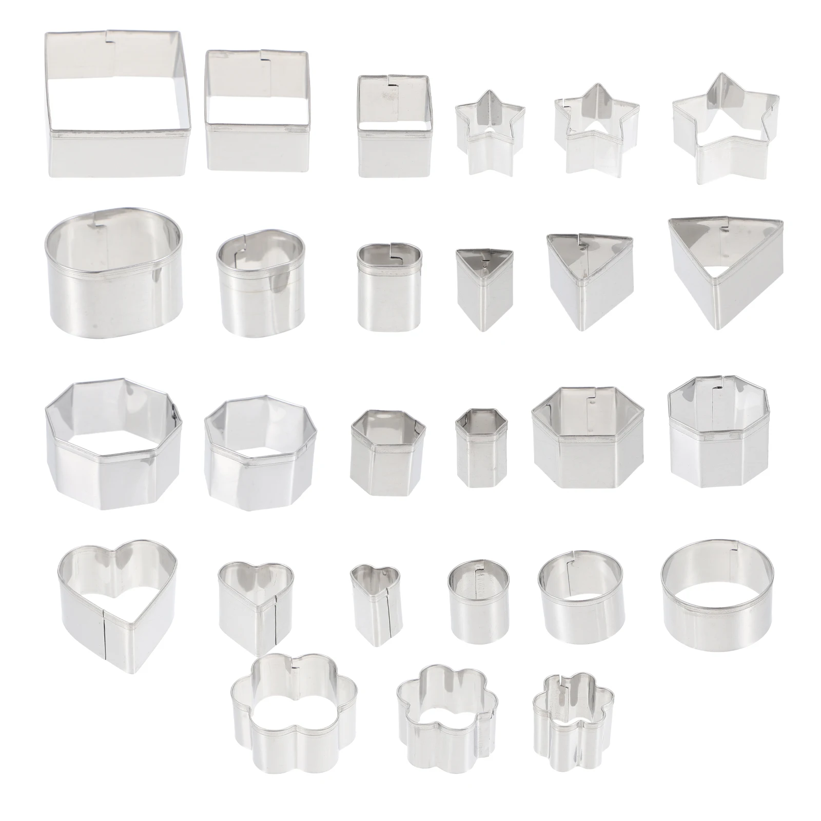 

Baking Utensils Biscuit Mold Cake Molds Stainless Steel Cookie for Cakes