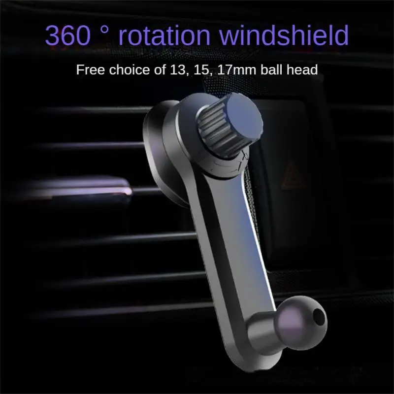 Mobile Phone Holder Universal Car Interior Accessories Smartphone Gps Support Mobile Cell Stand 360 Degree Rotation Abs