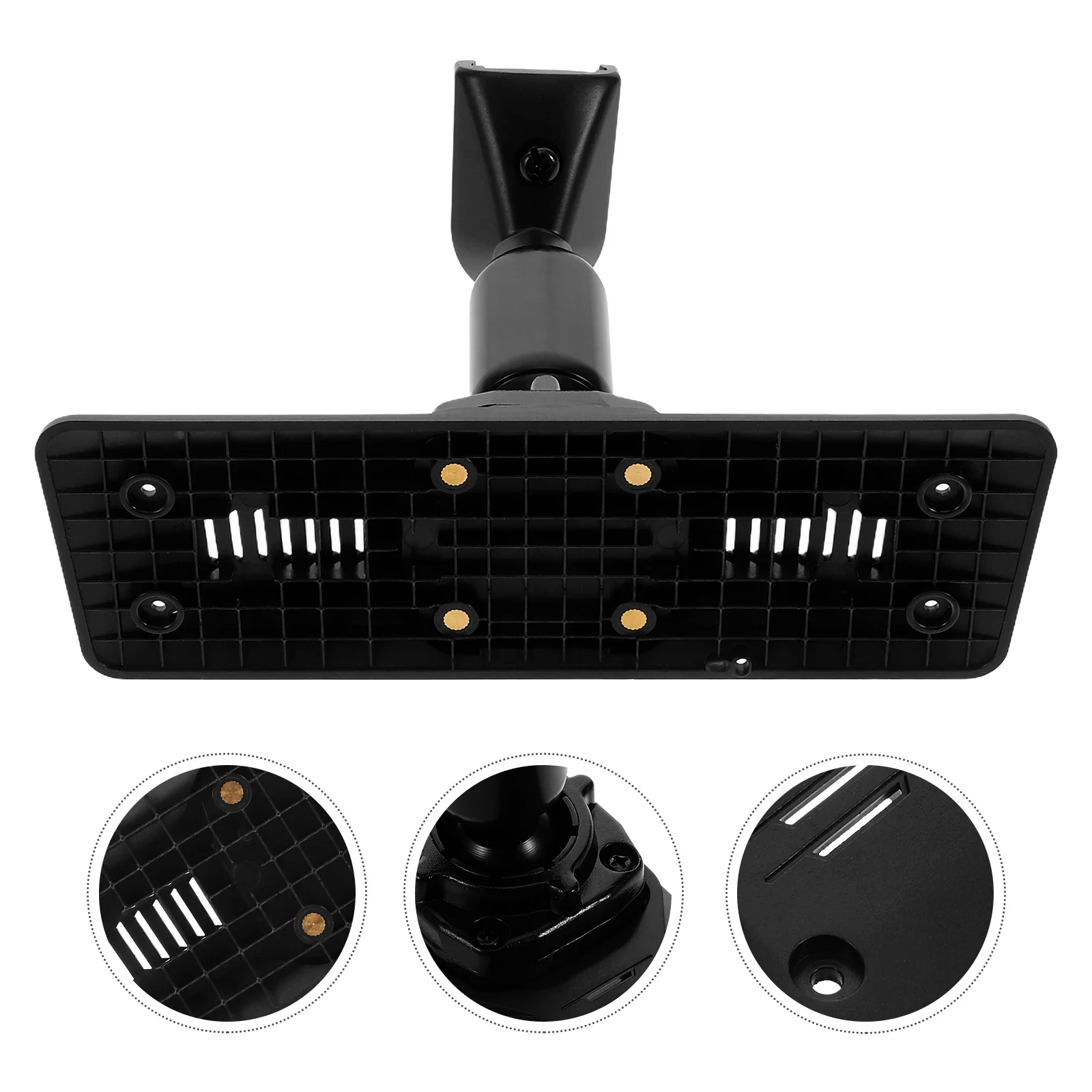 

1Set Rearview Mirror Dash Cam Mount Metal Backplate Universal Car Dvr Holder Rearview Camera Bracket Adjustable Angle