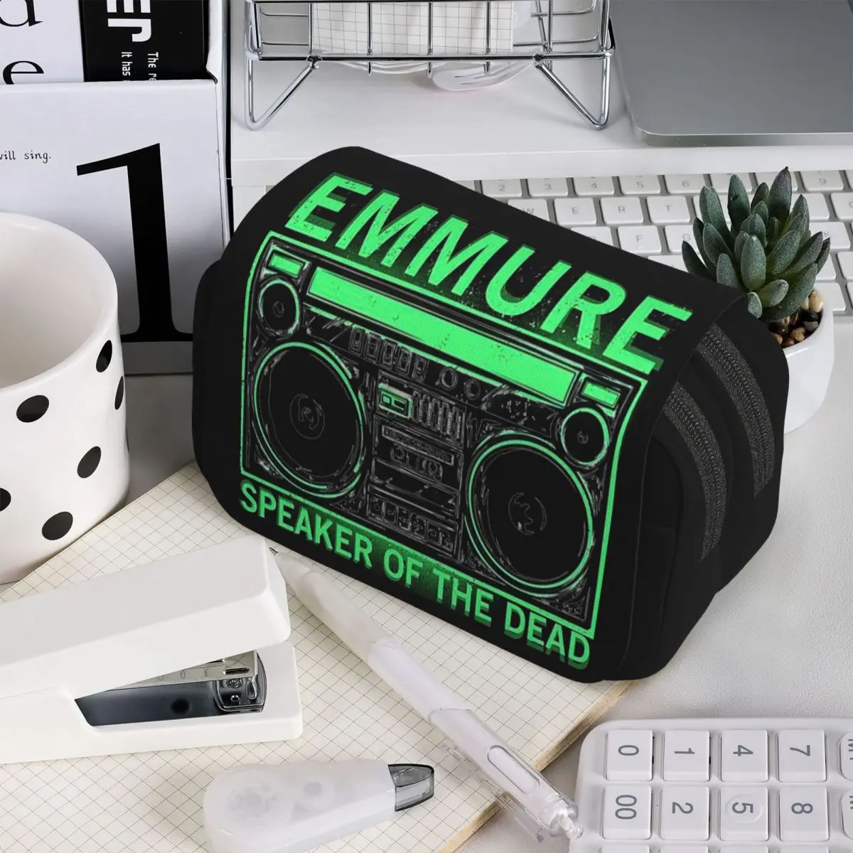 Emmure Speaker Of The Dead Pencil Case for Kids School Pen Box Pencil Bag Stationery Supplies Pen Holder Bag