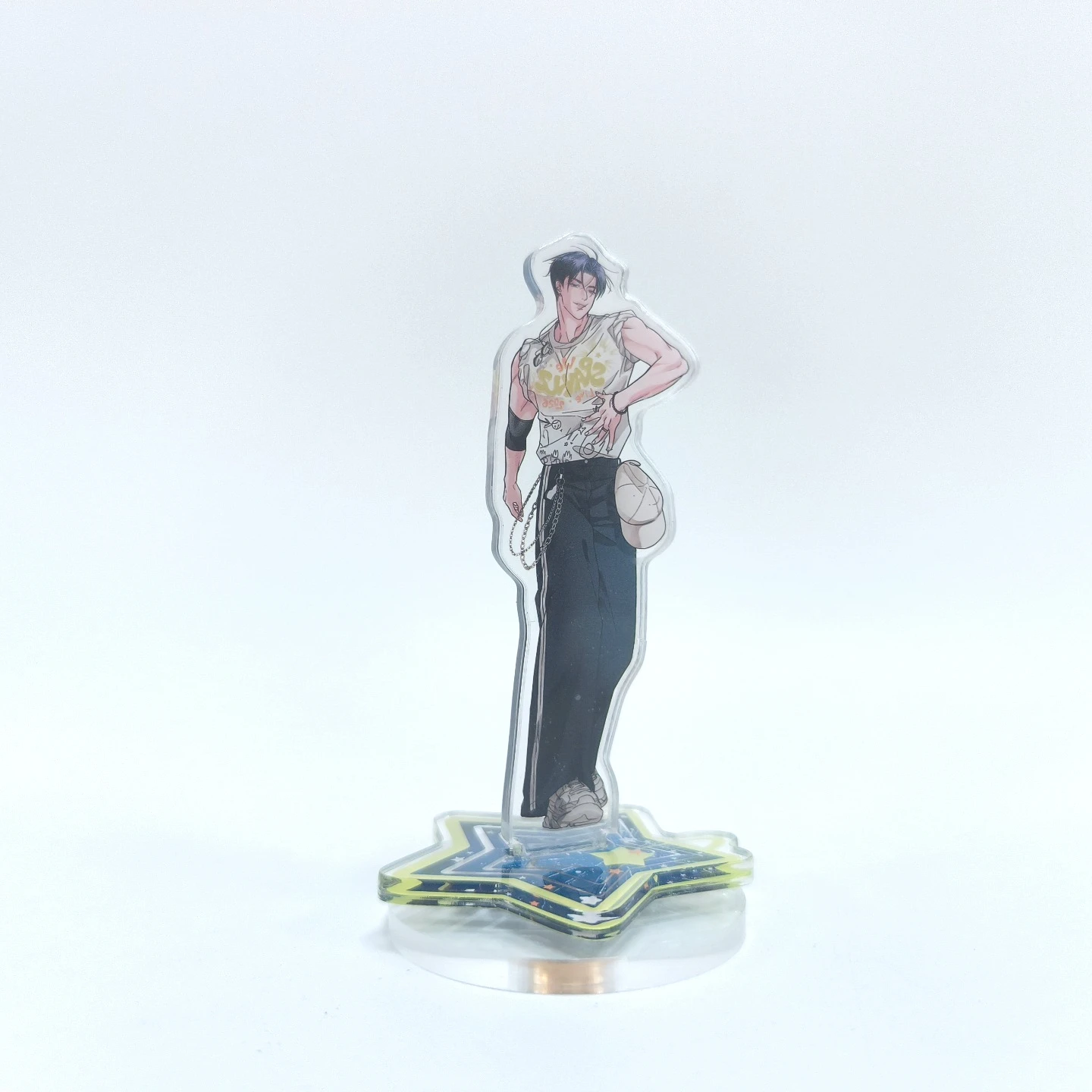 Spaklz Spinning Acrylic Stand Jinx Unsleep Backlight Diamond Dust