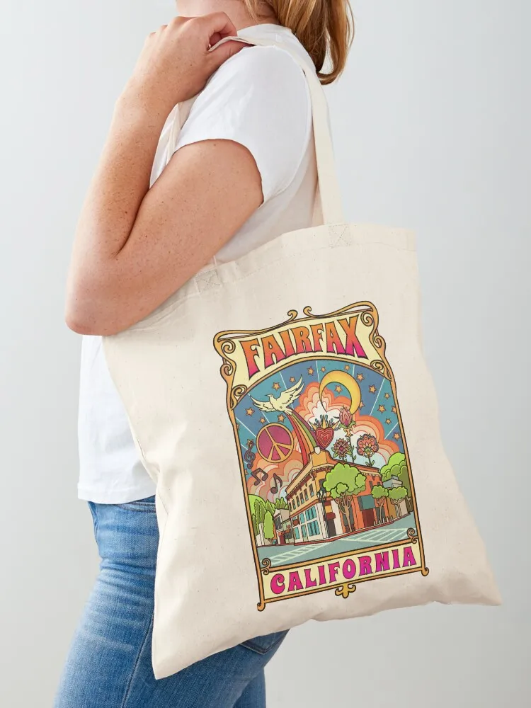 Fairfax California town Tote Bag Shopper bag Women's tote bag Eco Lady