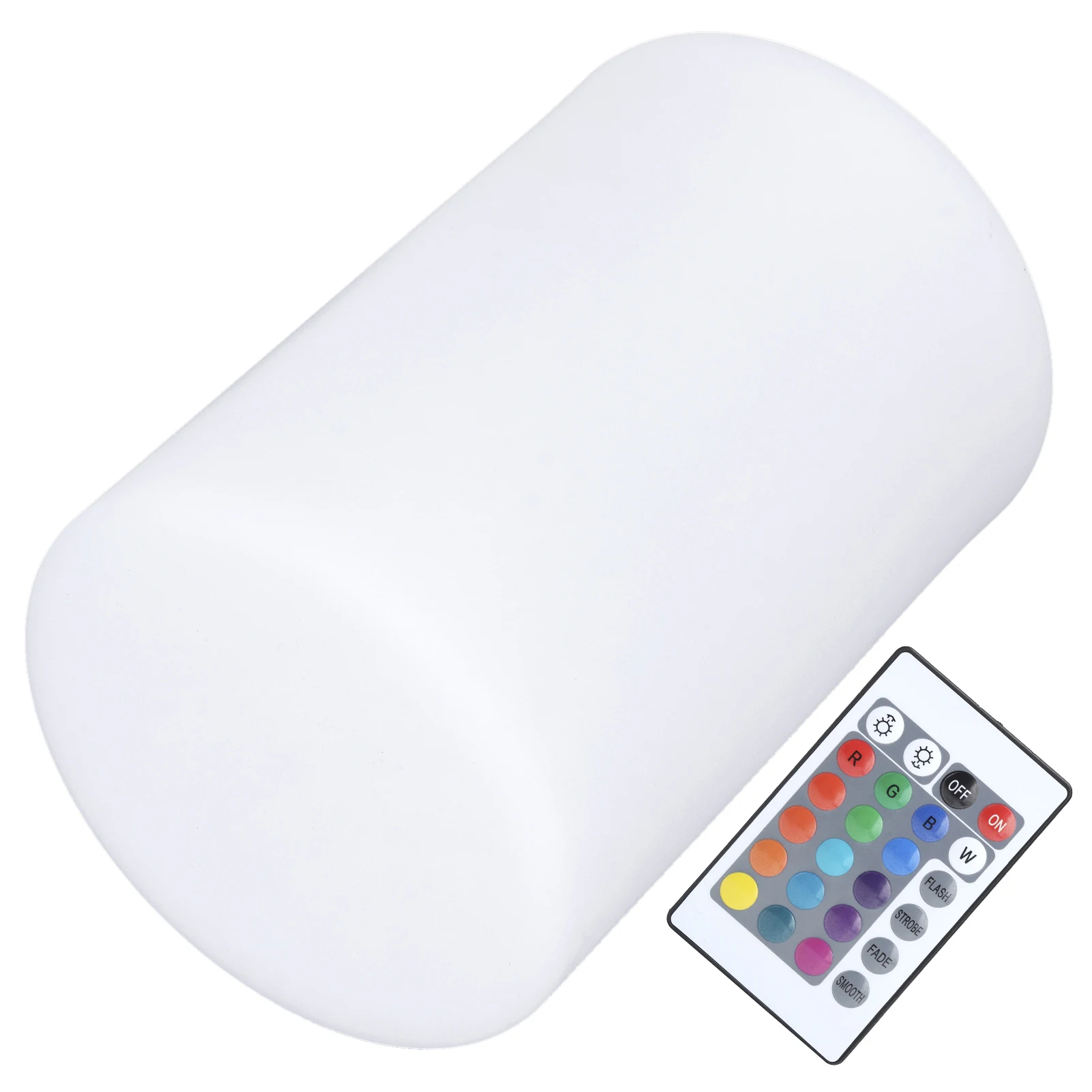 

RGB LED Cylindrical Night Light 16 Color Remote Control Ambient Lamp Bar KTV Nightclub Bedroom Decorative Mood Lighting Lamp