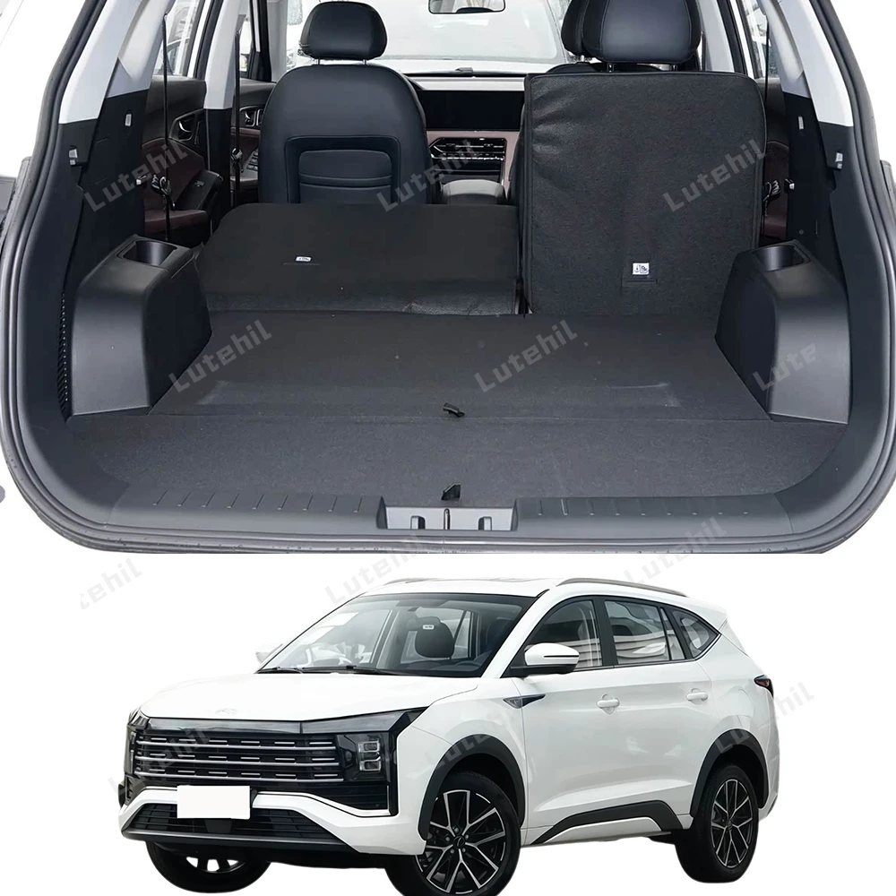 Cargo Liner For JAC X8 PLUS / Sehol X8 Plus 5-Seat 2023 2024 Car Trunk Mats Carpet With Backrest Protector Cargo Mat Accessories
