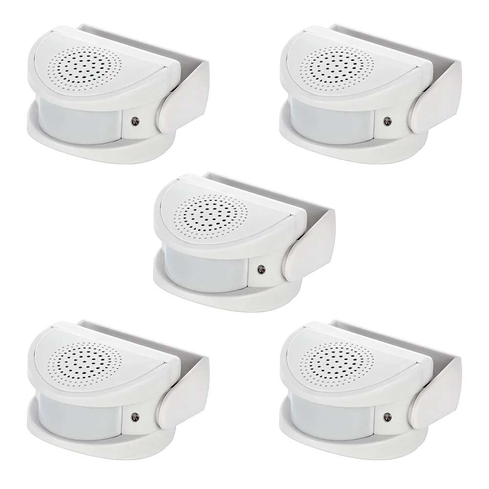 KERUI Power Supply PIR Motion Sensor Burglar Alarm 32 Songs Wireless Welcome Chime Doorbell Sensor For Indoor Home Safety