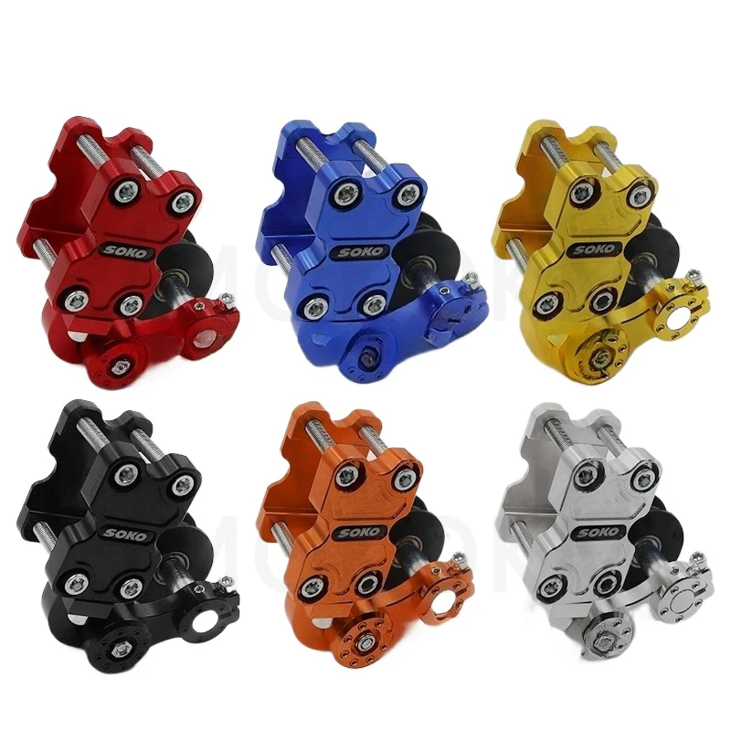 Motorcycle modification chain adjuster tensioner automatic adjuster motorcycle spoke chain tensioner roller aluminum alloy