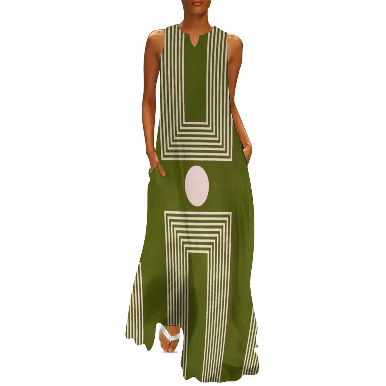 

Mid century modern rainbow Long Dress sexy dress for women dress for women 2025 womens clothing prom clothes
