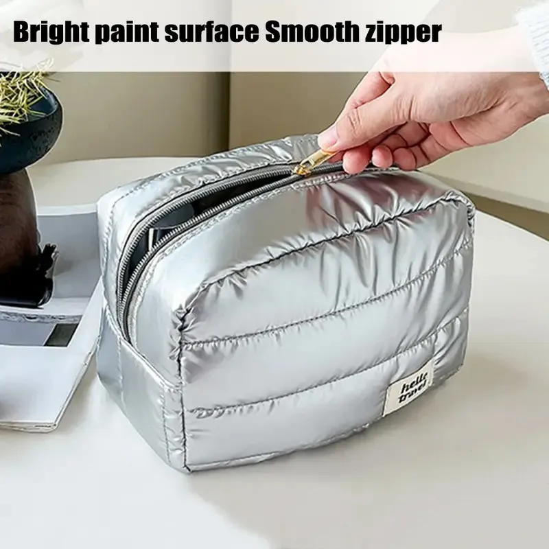 Große Kapazität Reise Make-Up Tasche Mode Tragbare Multifunktionale Kosmetik Tasche Wasserdichte Kulturbeutel Lagerung Organizer Tasche – Detail 7