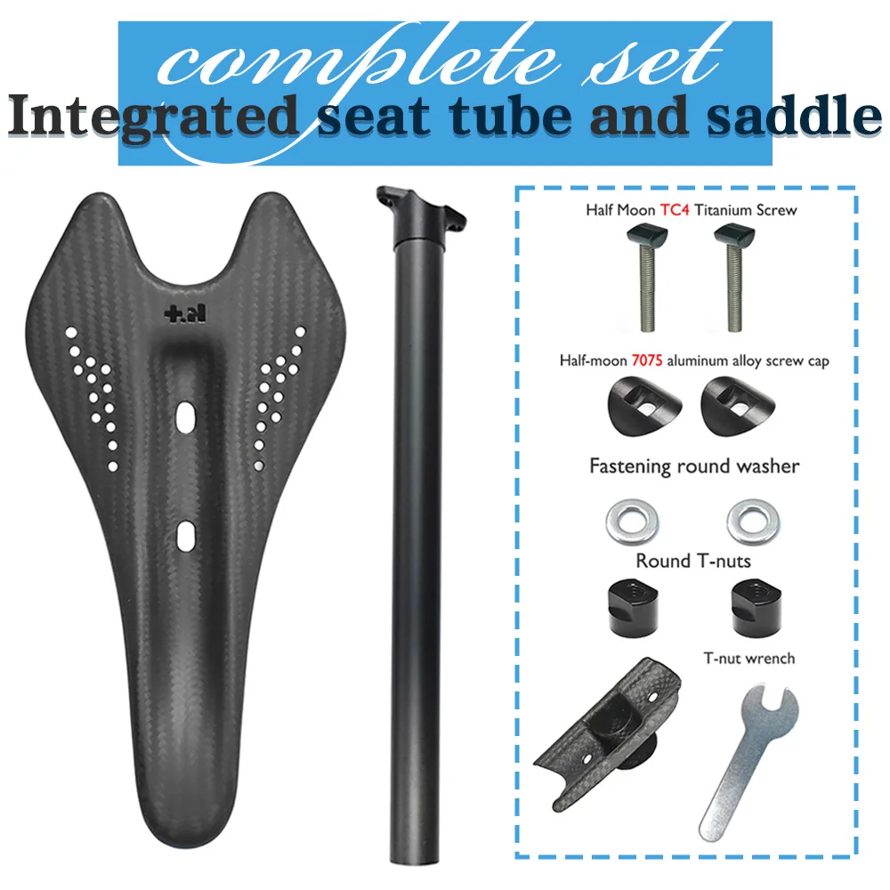 

Ультралегкий полностью карбоновый интегрированный подседельный штырь Aero K+/K Series для MTB/шоссейных/грейвл-велосипедов, 27.2/30.8/31.6 мм, длина 350-400 мм