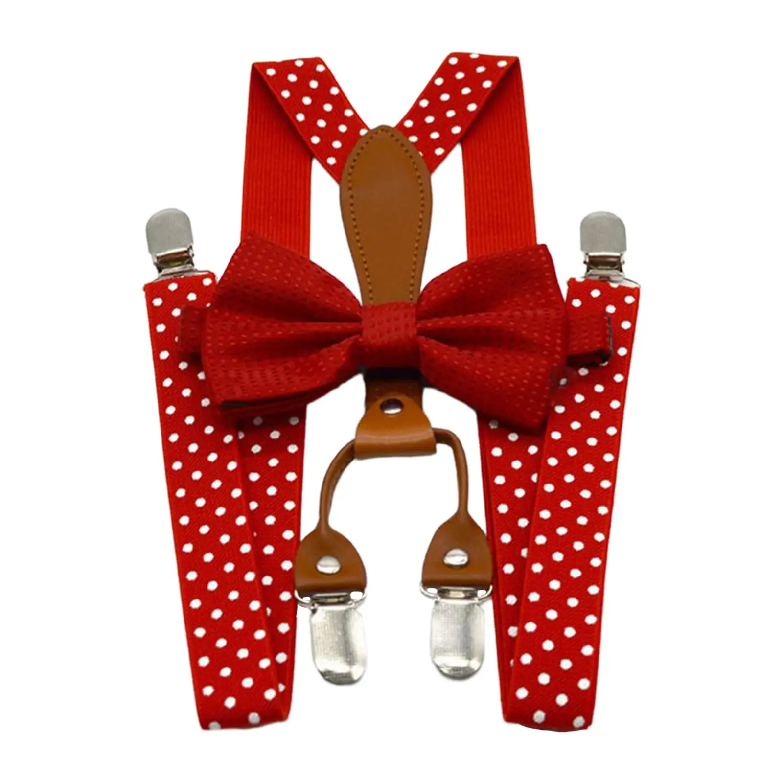 حمالات رجل ونسائي قابلة للتعديل، شريط مطاطي عصري، 4 مشابك، حامل سراويل متعدد الاستخدامات للمناسبات الرسمية وغير الرسمية #4