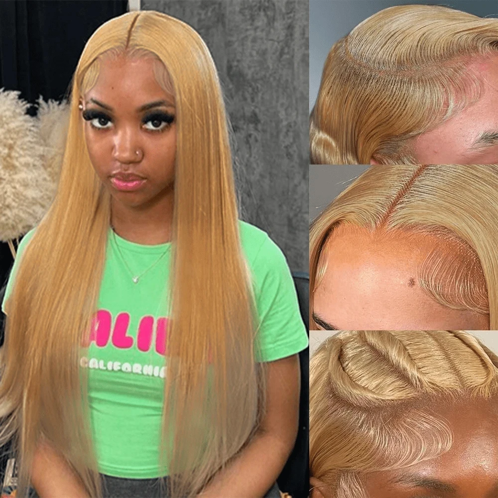 Wstępnie pokolorowane # 27 Per – Hd Lace Frontal Wig Human Hair Pre Plucked recenzja i cena