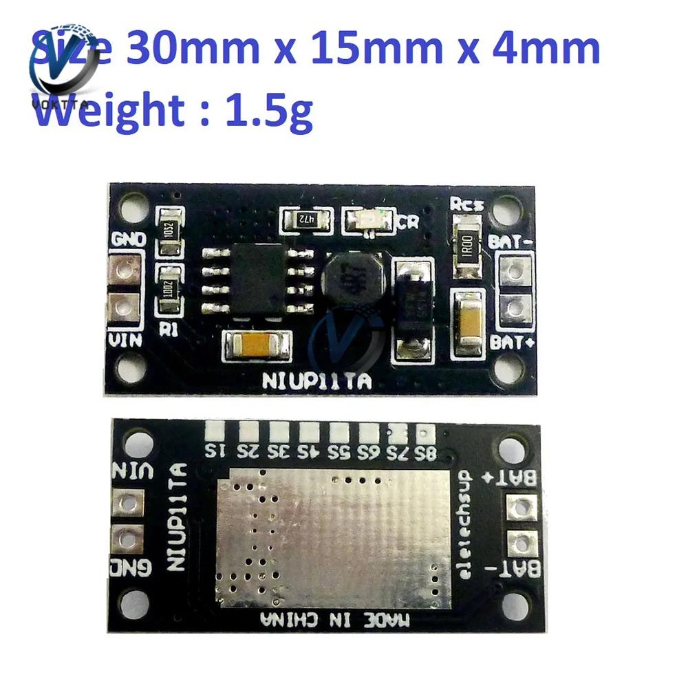 1-8S NiMH NiCd Battery Special Charger Module 1.2V 2.4V 3.6V 4.8V 6V 7.2V 8.4V 9.6V USB Power Supply Short Circuit Protection