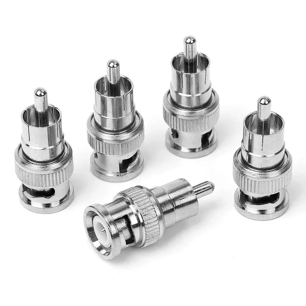 

10 шт./лот BNC Male Revolution RCA штекерные разъемы коаксиальный кабель адаптеры система безопасности