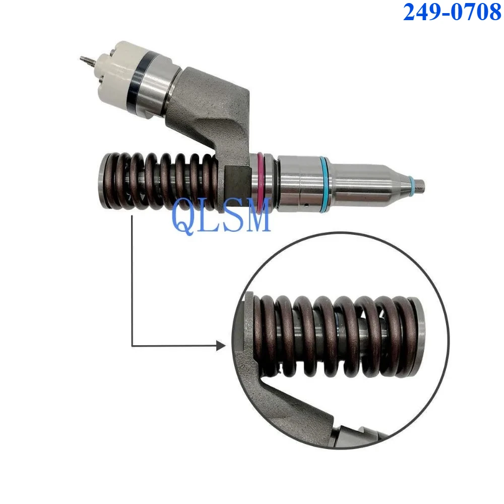 

249-0708 Carter High Horsepower Engine Parts Excavator Diesel Assembly Injector Fuel Nozzle