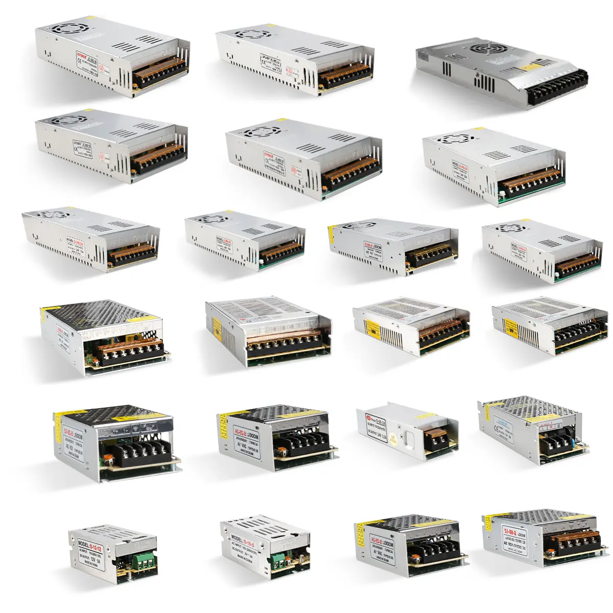 Lighting Transformers 110V 220V To DC5V 12V 24V 36V 48V 1A 2A 3A 5A 10A 15A 20A 30A 40A 80A For LED Strip Switch Power Supply