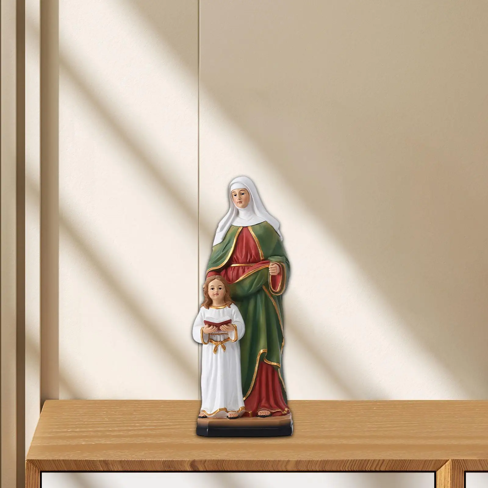 

Religious Figure Statue Religious Figurine Polyresin Decor Collectible Ornament