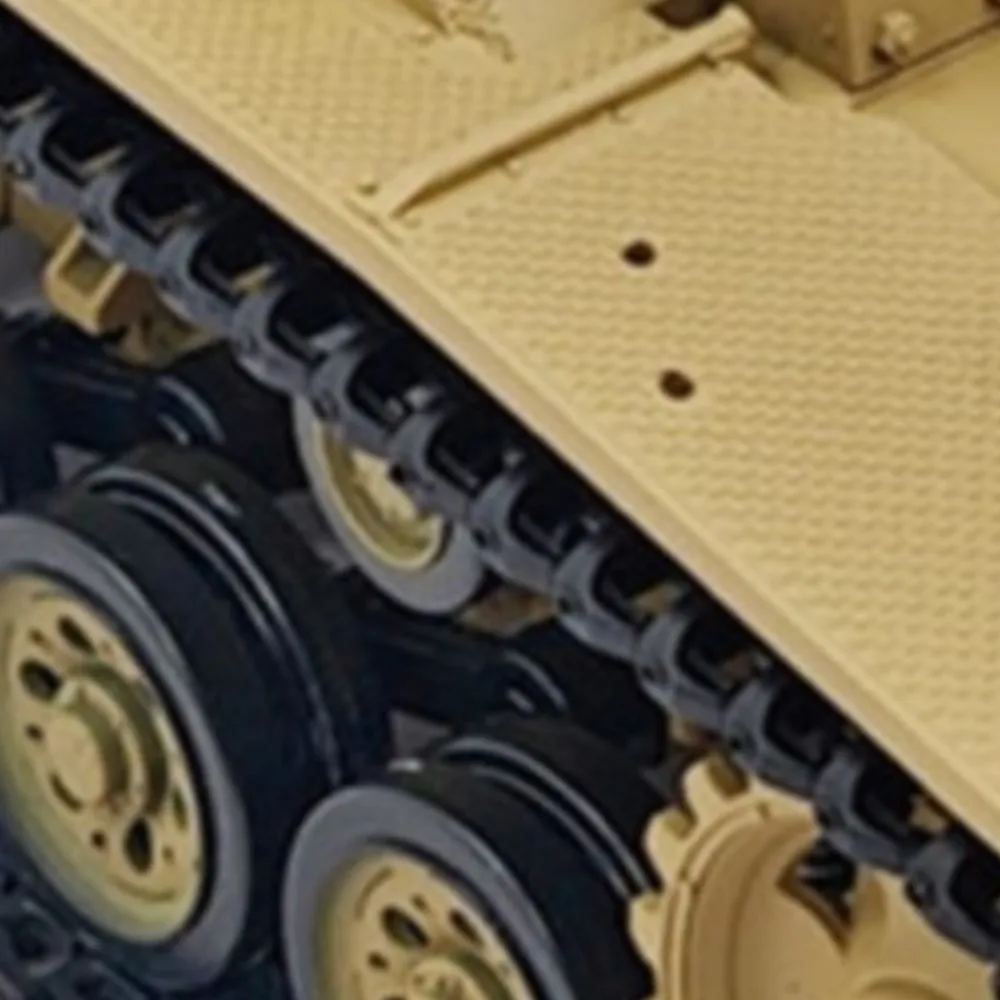 Modello di Carro Armato RC Henglong 7.0 Stug III Tedesco in Plastica 1:16, RTR, 3868 BB IR, Cambio in Acciaio, Batteria 1800mAh, Radio, Suono e Luci