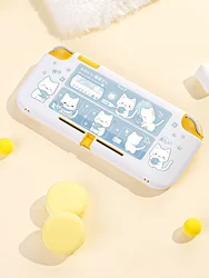 Cute Cat Protective Case Compatible With Switch Lite,with Shock-Absorption and Anti-Scratch Design Protective Case