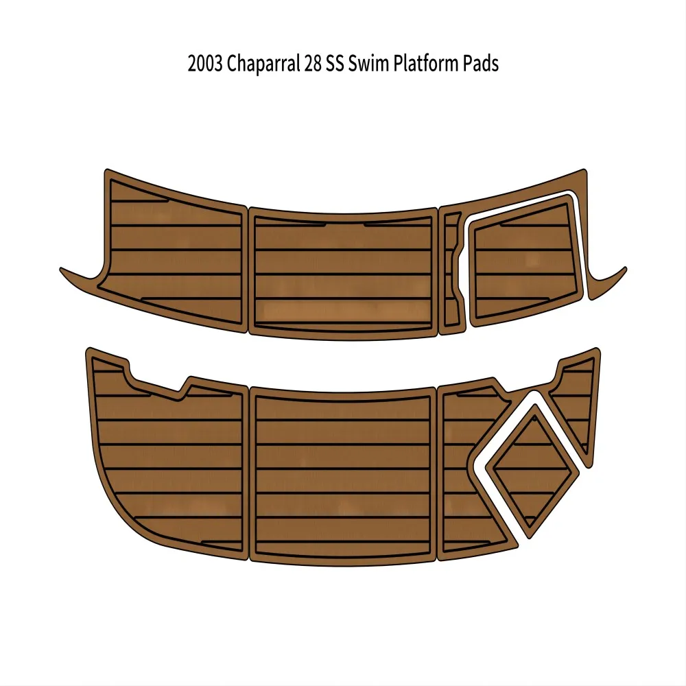 

2003 Chaparral 28 SS Swim Platform Step Boat EVA Foam Teak Deck Floor Pad Mat