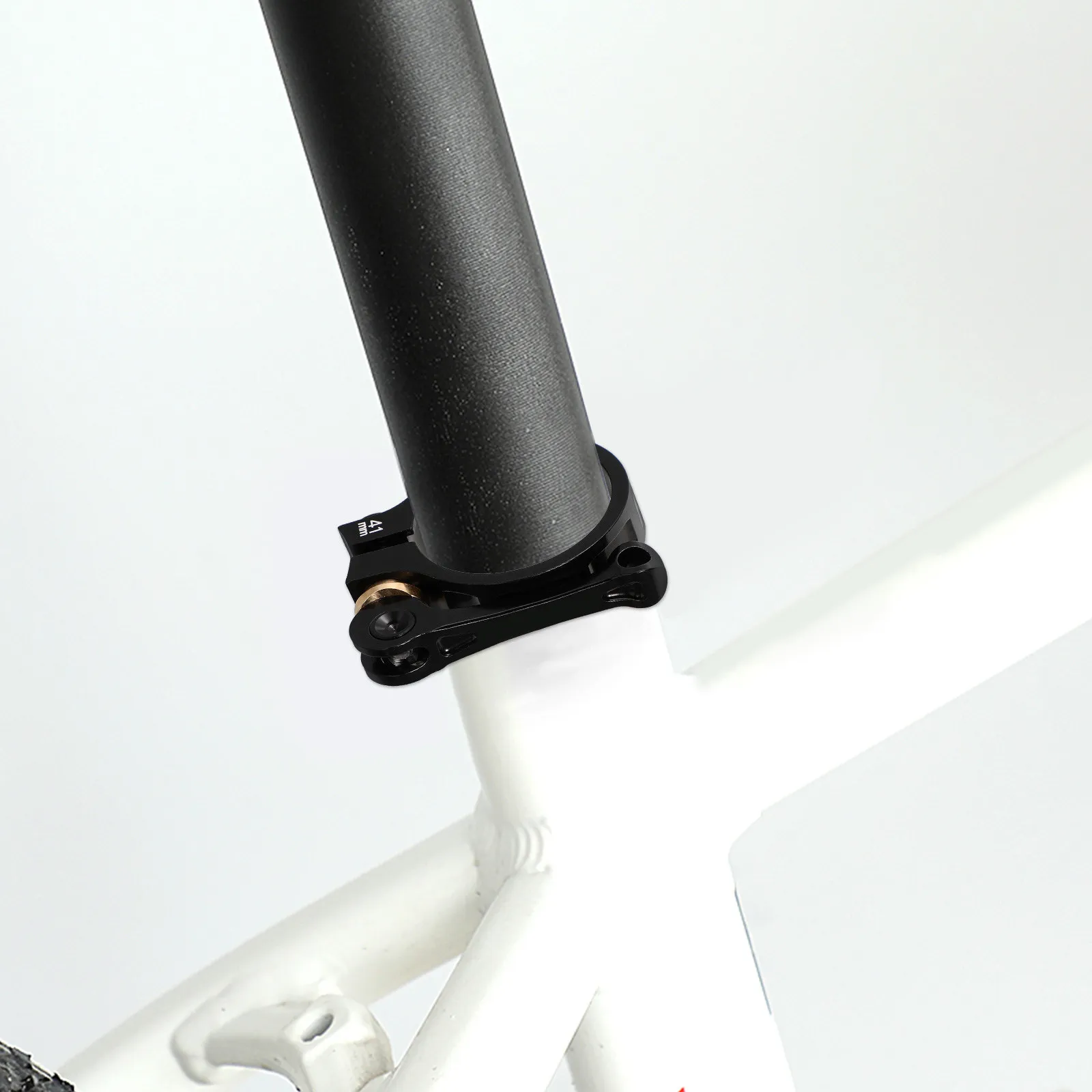 

Зажим для подседельного штыря велосипеда 41 мм, из алюминиевого сплава, для складных велосипедов, для подседельной трубы 33,9 мм, с точной регулировкой и фиксацией, совместимый с [совместимые модели/бренды]