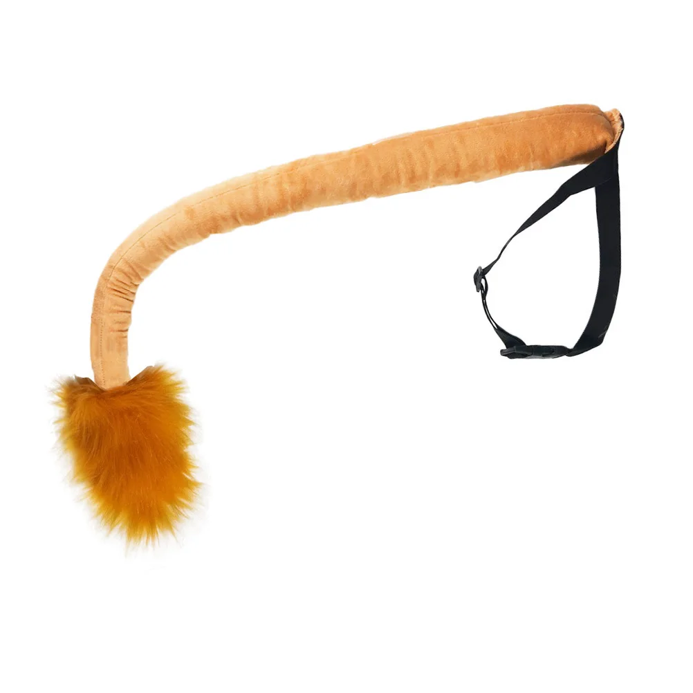 

1Pcs Lion Tail Prop Soft Material One Size Fits All Cosplay Halloween Role Playing Costume Accessories Animal Tail