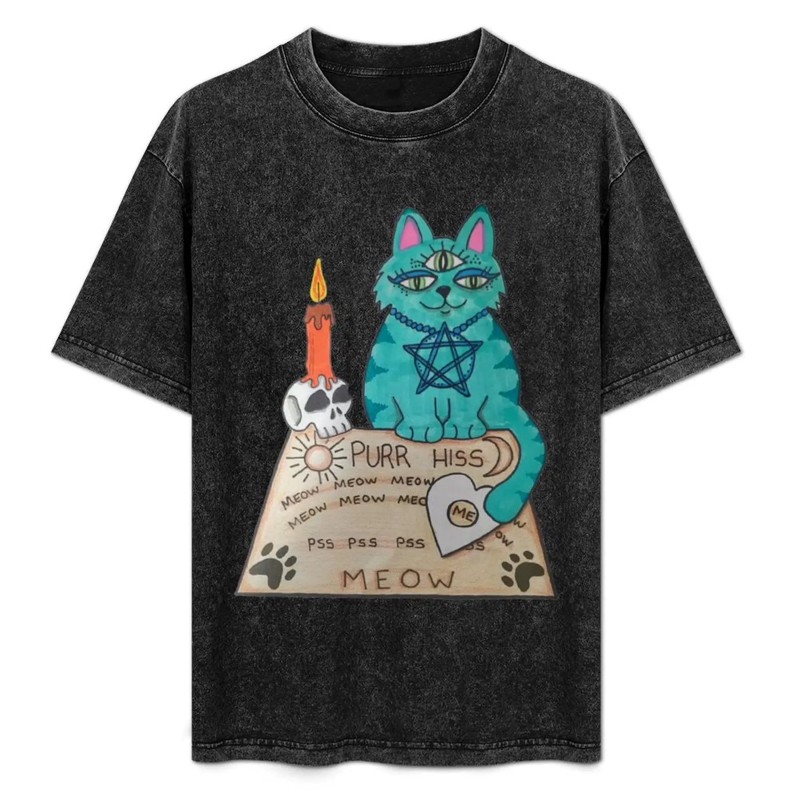 

Ouija Cat - Take 2 T-Shirt Christmas Theme Tee Top
